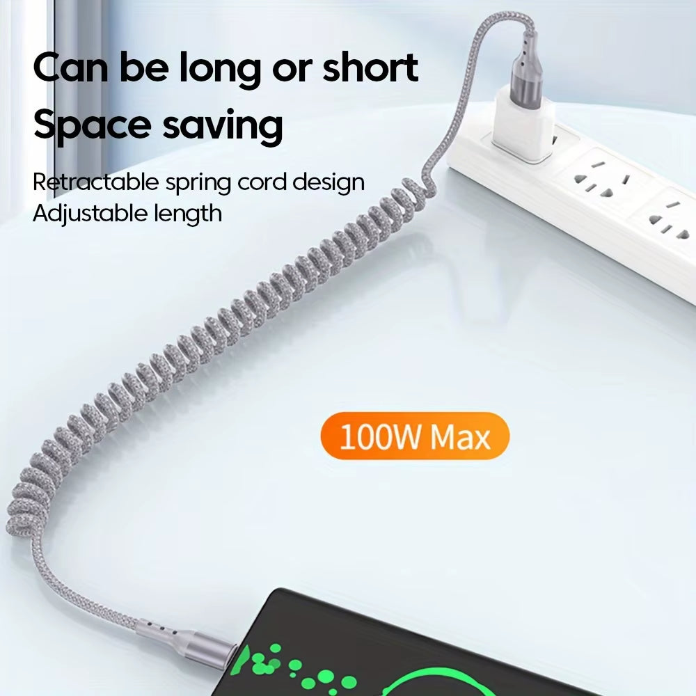 USB Type C TO C or C TO USB Charging Cable