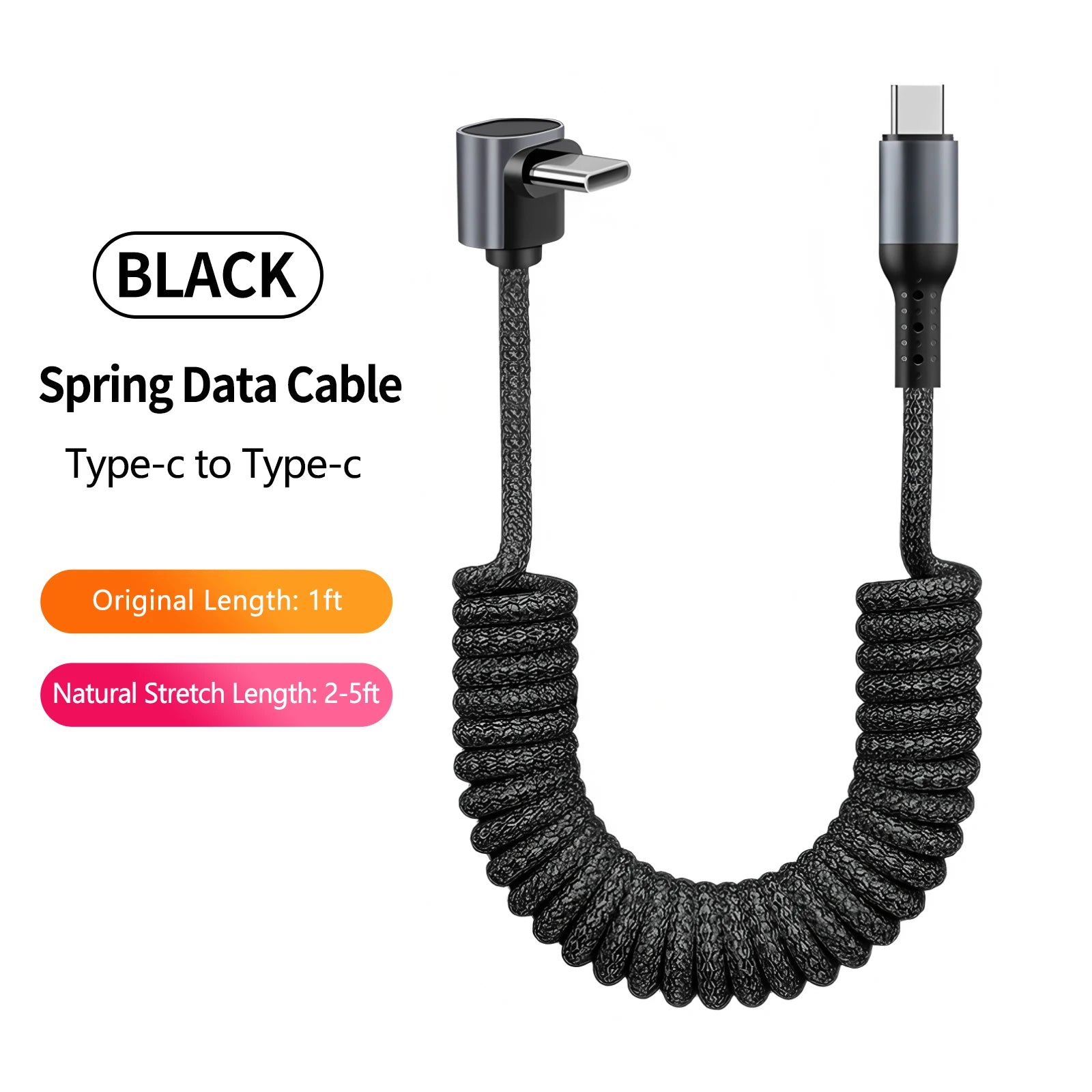 USB Type C TO C or C TO USB Charging Cable