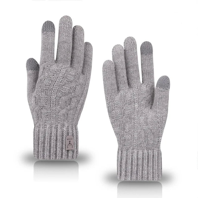Winter Warm Unisex Knit Finger Gloves