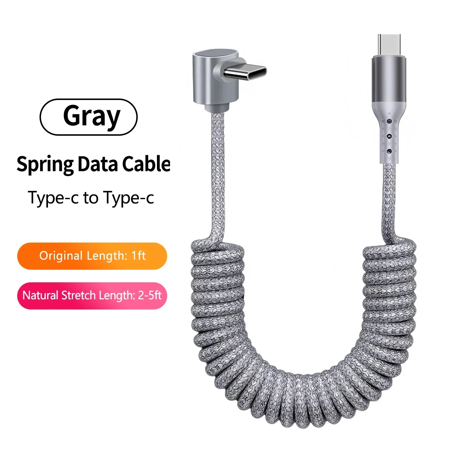 USB Type C TO C or C TO USB Charging Cable