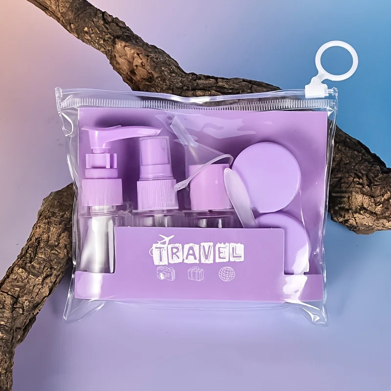 7Pcs Travel Toiletry Bottle Set
