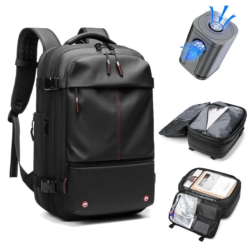 Travel Backpack Vacuum Compression Large Capacity