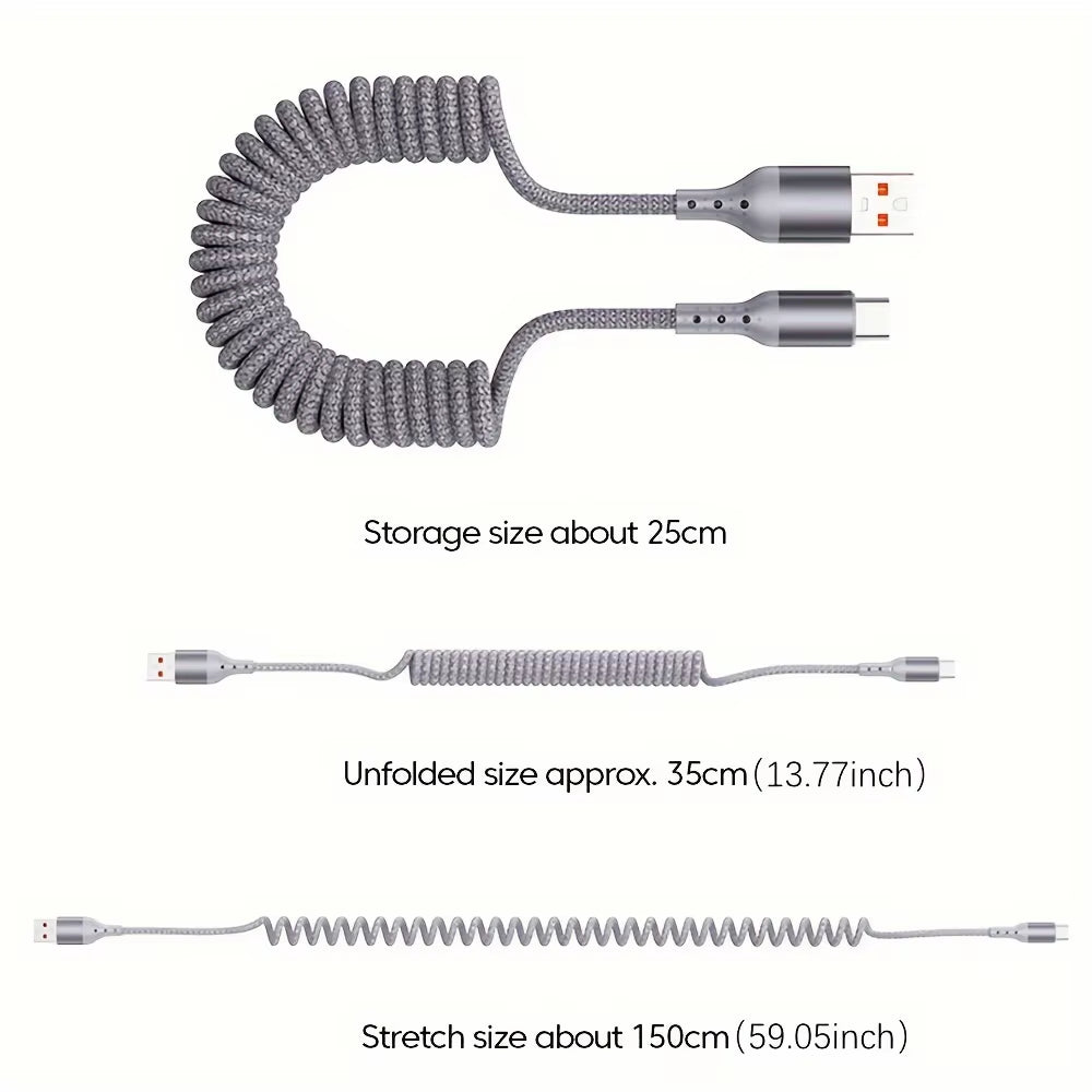 USB Type C TO C or C TO USB Charging Cable