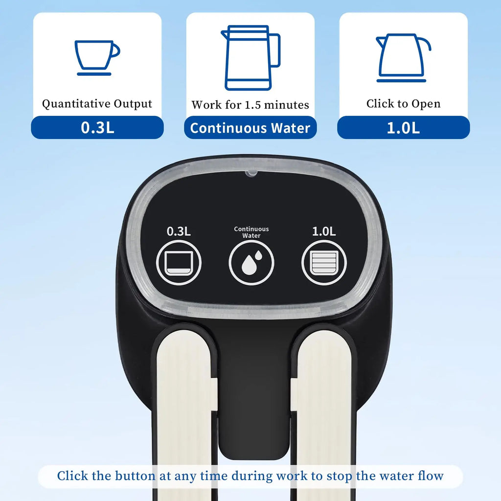 Portable Pump Automatic Water Dispenser for 5 Gallon Bottle Type-C Charging