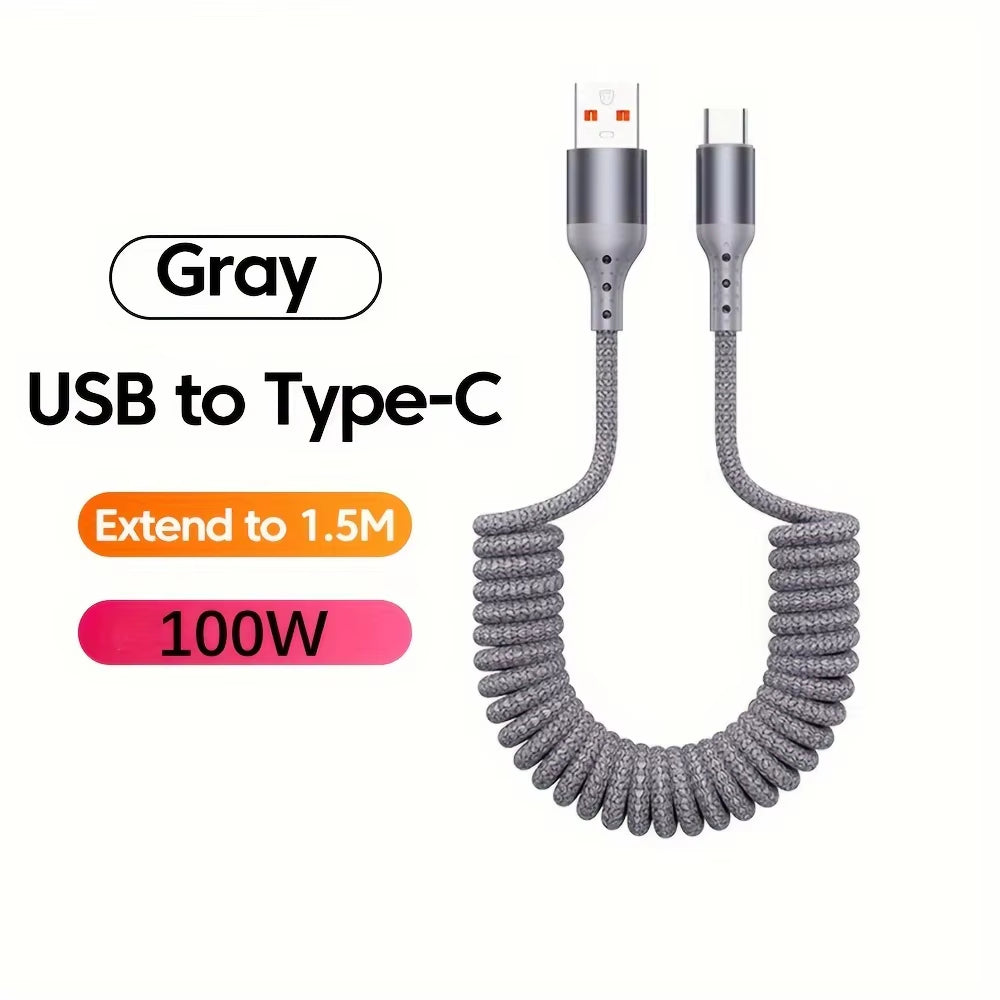 USB Type C TO C or C TO USB Charging Cable